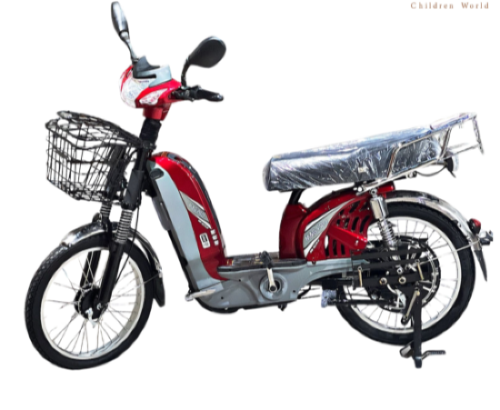 صورة دراجة كهربائية 60 فولت بكفرات مقاس 22